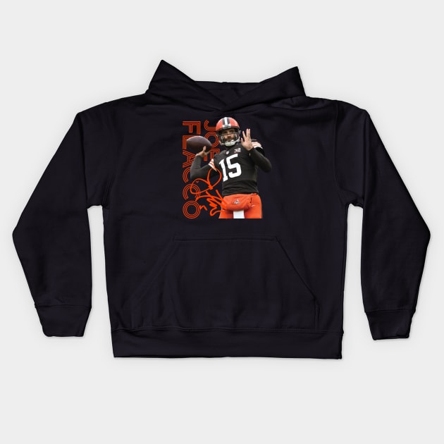 Joe Flacco Kids Hoodie by CovpaTees